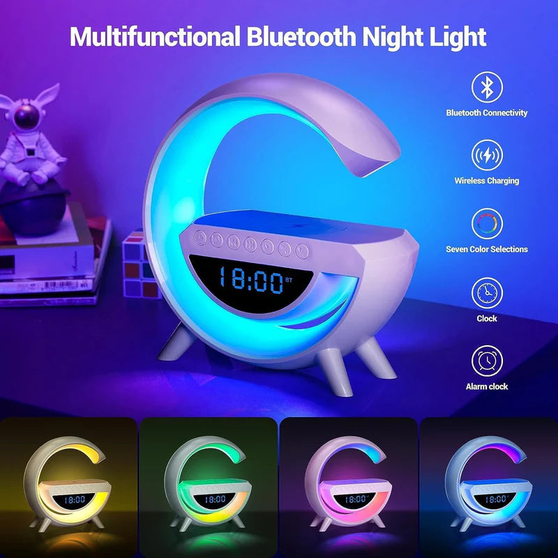 🌈 G Lamp Speaker – 3-in-1 Smart Bedside Companion