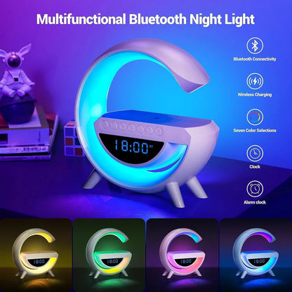 🌈 G Lamp Speaker – 3-in-1 Smart Bedside Companion