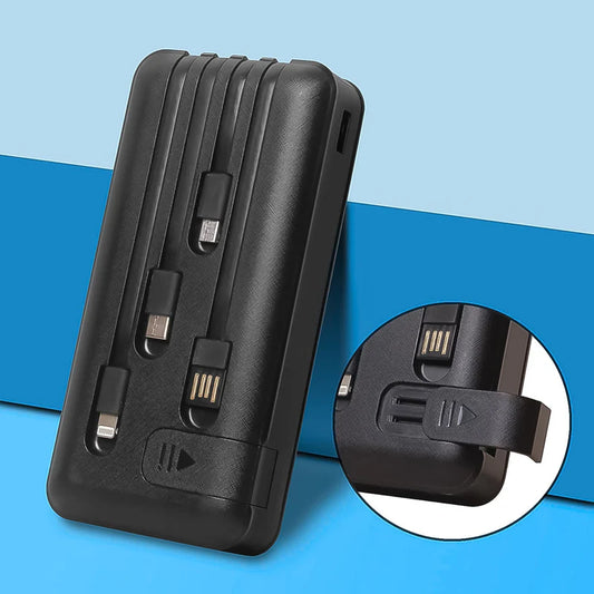 🔋 10000mAh 12W Fast Charging Power Bank