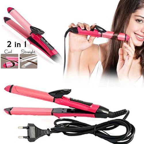 ✨ All-in-One Hair Styling Tool – Straight, Sleek & Wavy Hair in Minutes