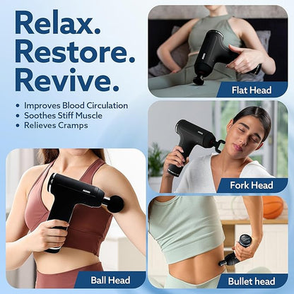 💆‍♂️ Premium Galaxy Handheld Massage Gun