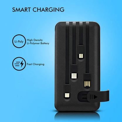 🔋 10000mAh 12W Fast Charging Power Bank