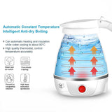 Silicone Foldable Electric Water Kettle ( 600 ml )