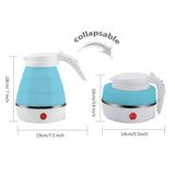 Silicone Foldable Electric Water Kettle ( 600 ml )