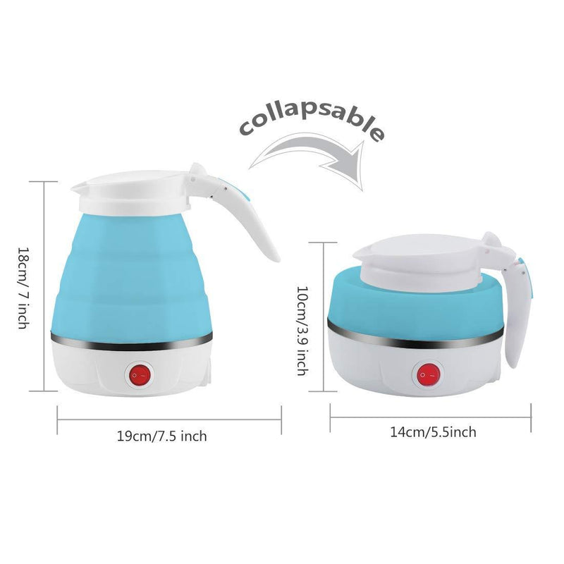 Silicone Foldable Electric Water Kettle ( 600 ml )
