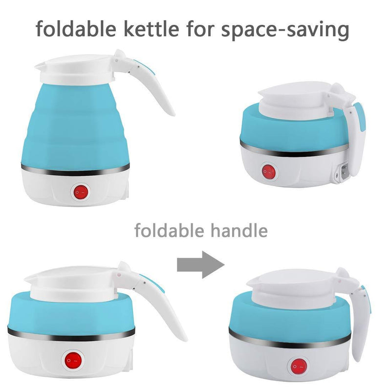 Silicone Foldable Electric Water Kettle ( 600 ml )