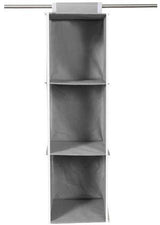 Cloth Organizer - Hanging 3 Shelves Wardrobe Organizer