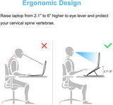 7-Adjustable Height Laptop Stand