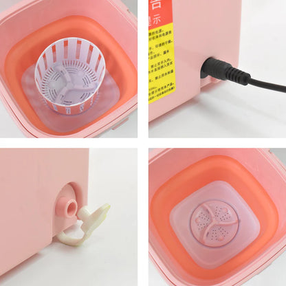 🧺 Foldable Mini Portable Washing Machine