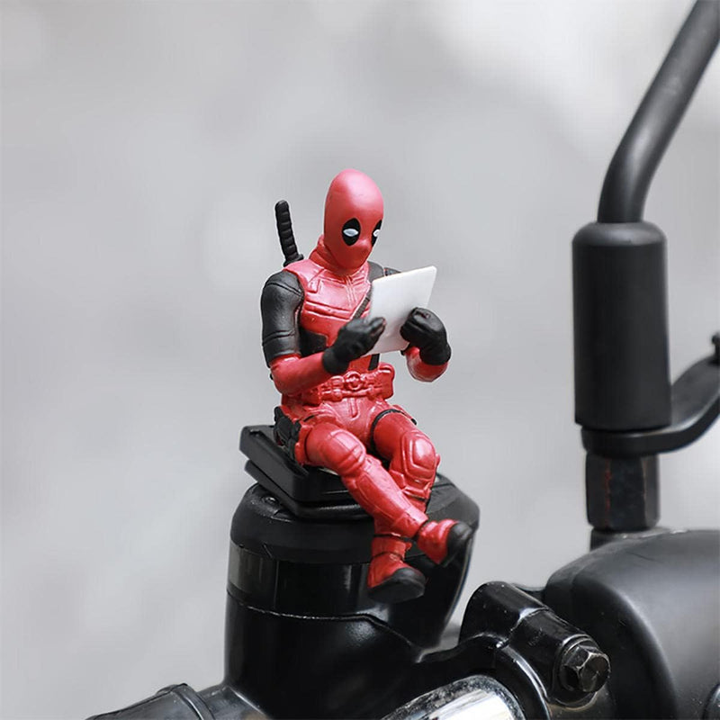 Anime Figurines Desk Decor Fun Deadpool Toy