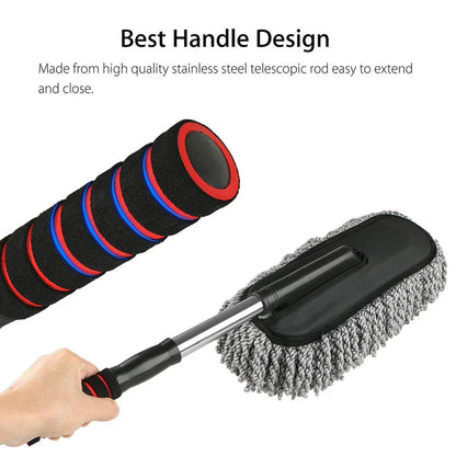Multipurpose Microfiber Car Duster & Wash Brush