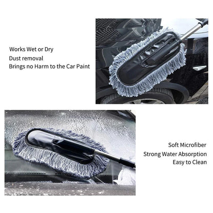 Multipurpose Microfiber Car Duster & Wash Brush