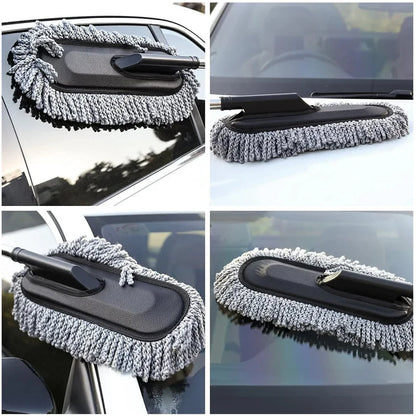 Multipurpose Microfiber Car Duster & Wash Brush
