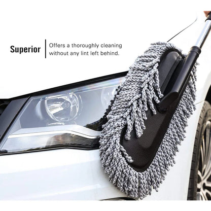 Multipurpose Microfiber Car Duster & Wash Brush