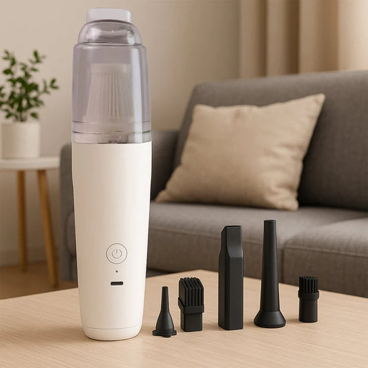 🌀 Multipurpose Cordless Rechargeable Mini Handheld Vacuum Cleaner