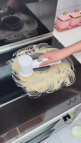 5 in 1 Handheld bathroom Cleaning Brush Scrubber with Charging Cord