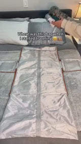 Convertible Garment Bag for Travel - 2 in 1 Hanging Suitcase & Large Duffle for Women