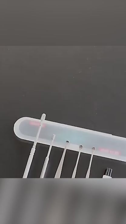 6 Pieces Ear Wax Removal Smooth Stainless Steel Kit