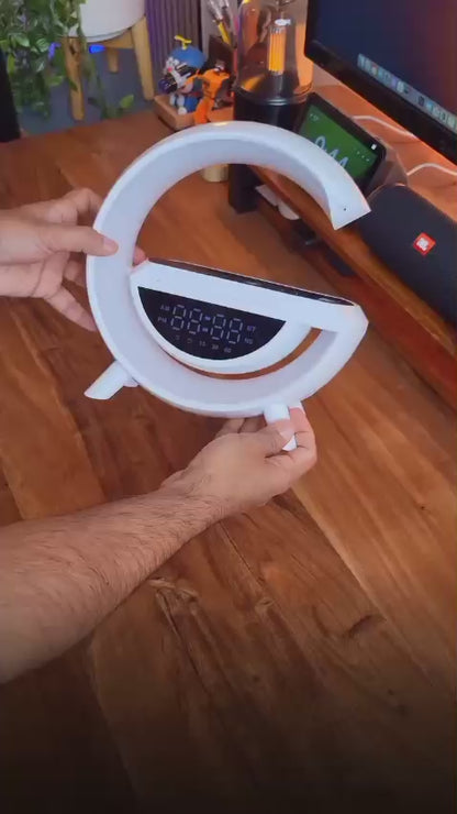 🌈 G Lamp Speaker – 3-in-1 Smart Bedside Companion