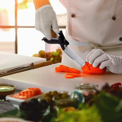 🥕 Clever Cutter 2-in-1 Food Chopper, Slice & Dicer